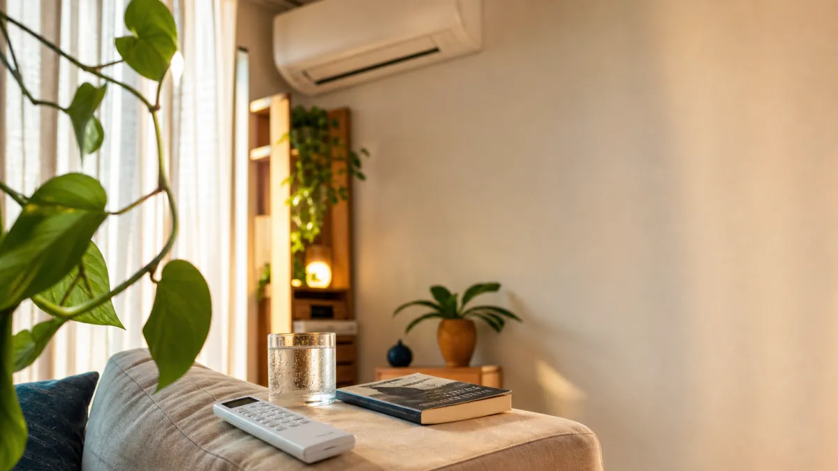 Tableau température climatisation : réglages par pièce