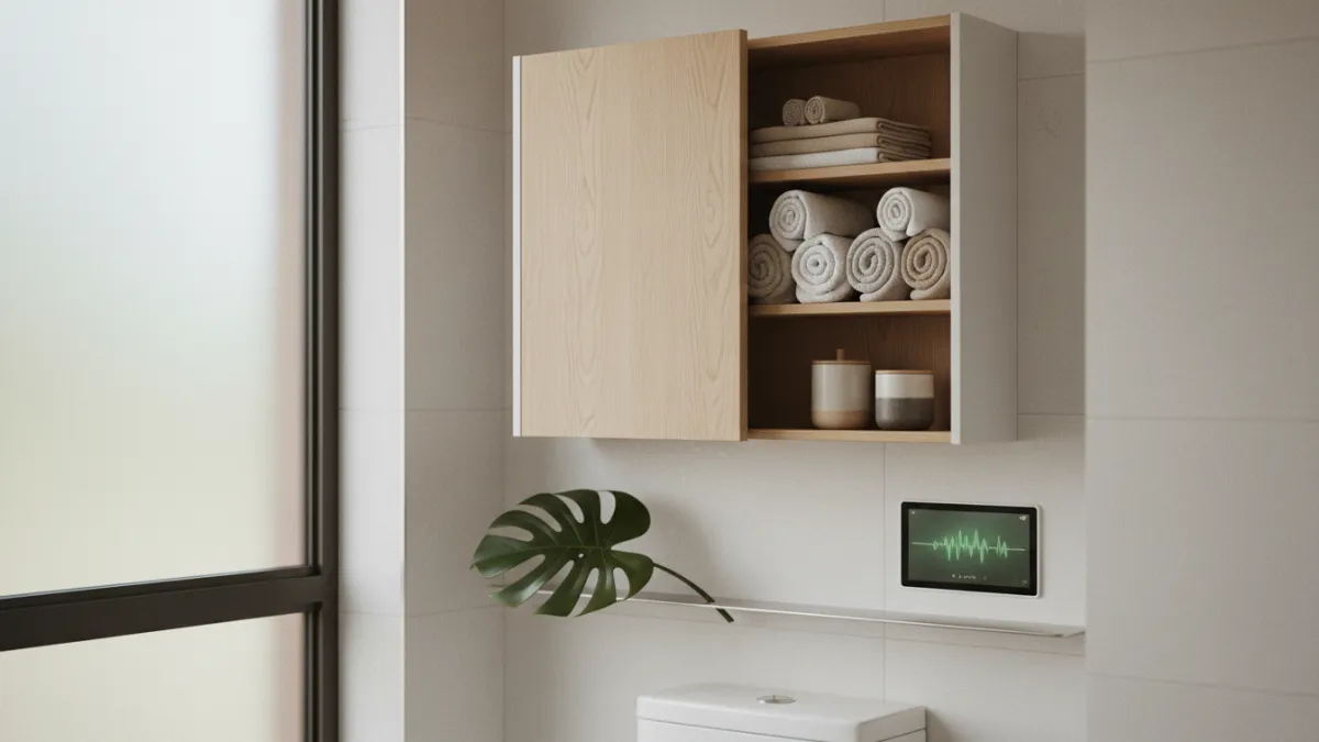 Meuble dessus WC : comment optimiser votre espace perdu