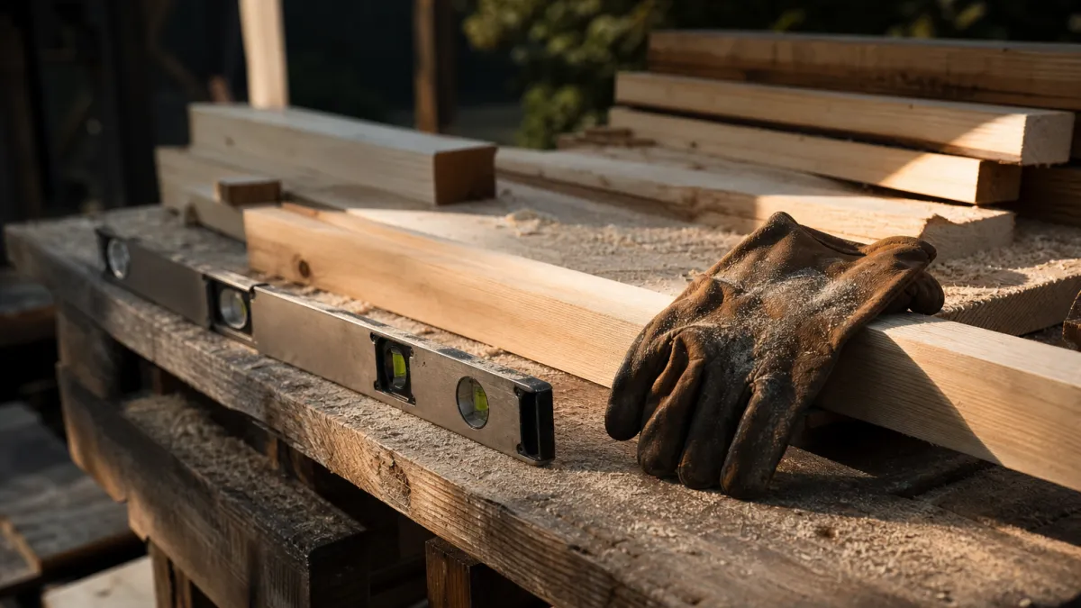 Fabriquer un support de panneau solaire en bois : guide DIY