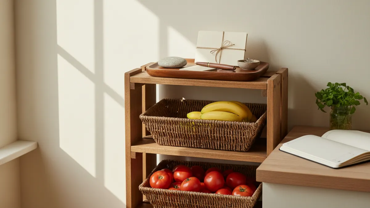 Meuble fruits et légumes : guide pour mieux les conserver