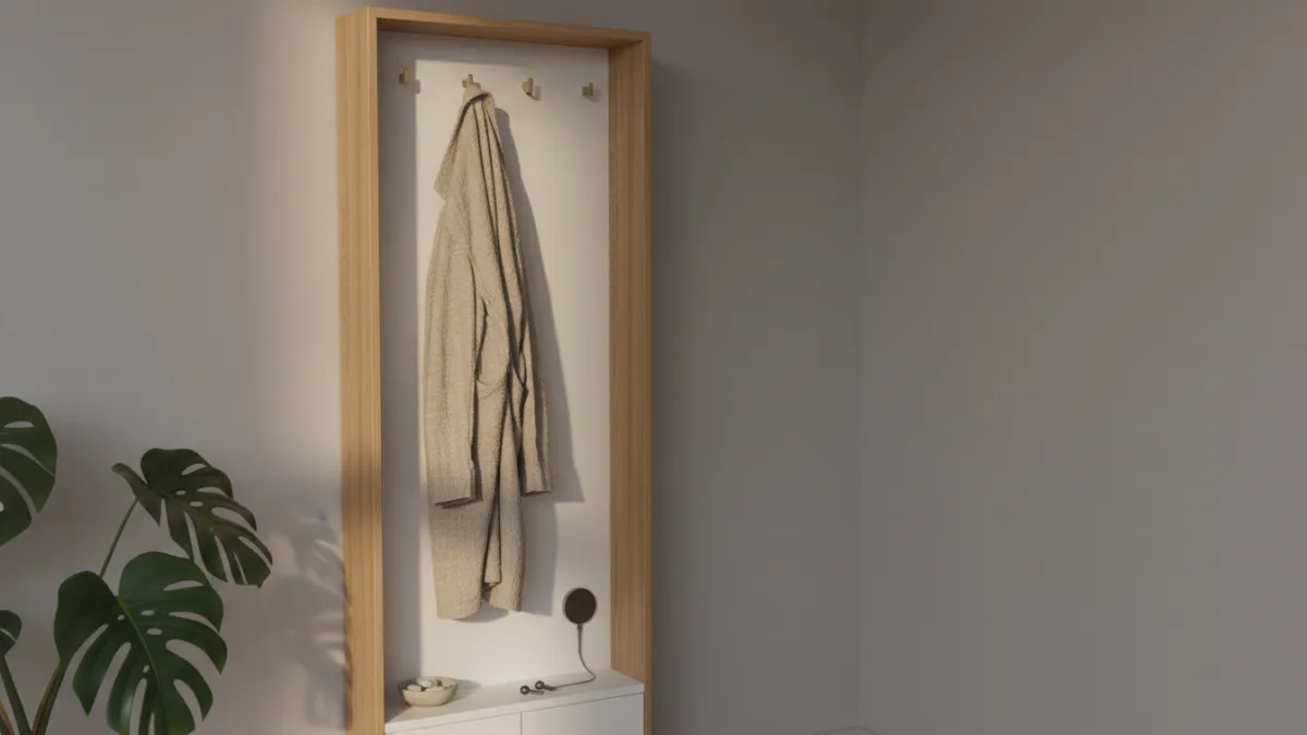 Meuble d'entrée porte manteau : guide pour optimiser son hall