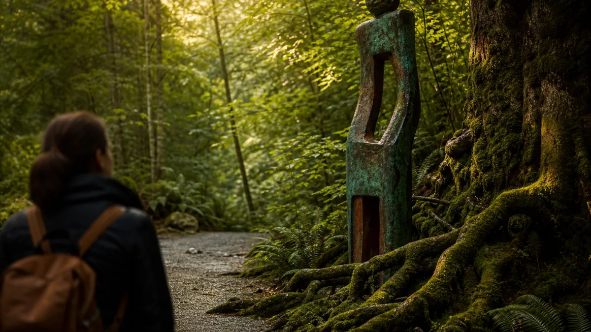 Visitez le parc des sculptures Christian Gad et Daniel Chhé