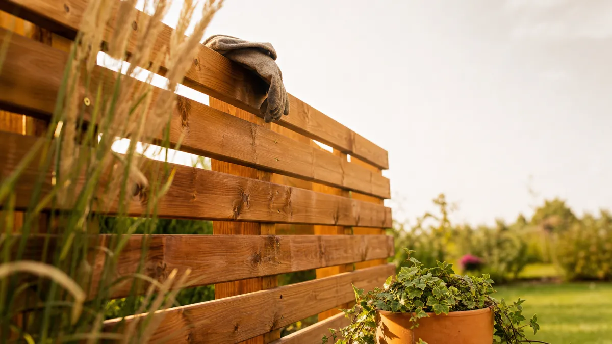 15 idées de palissade bois originale pour un jardin unique