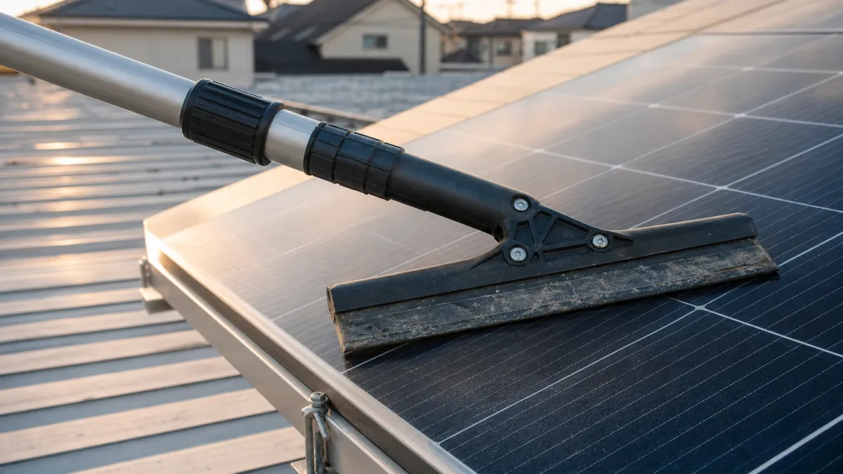 Comment nettoyer ses panneaux solaires pour le rendement