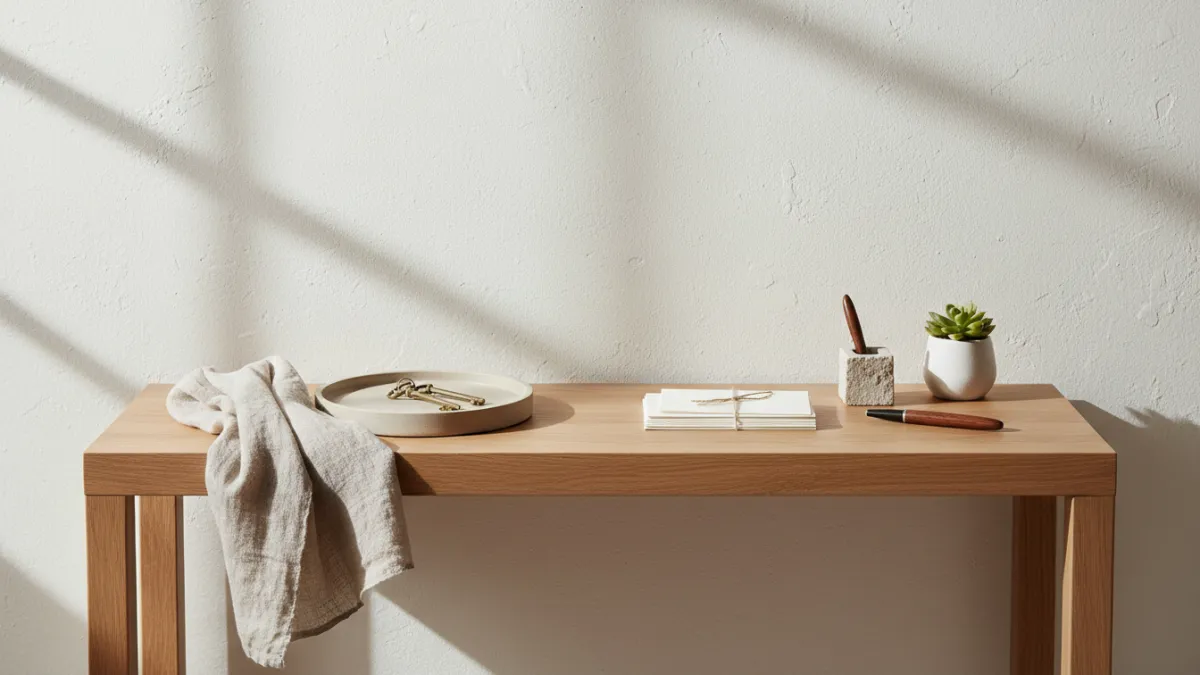 Meuble d'entrée : comment choisir le modèle idéal ?