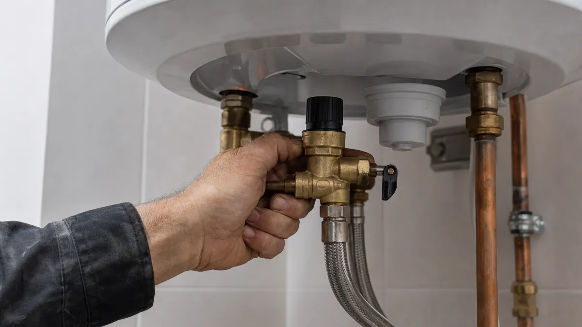 Groupe de sécurité chauffe-eau : installation et entretien